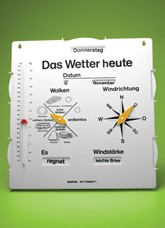 Weather Board - German