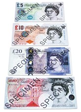 Sterling Note Pack (x50 assorted)