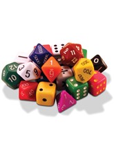 Polyhedra Dice Set